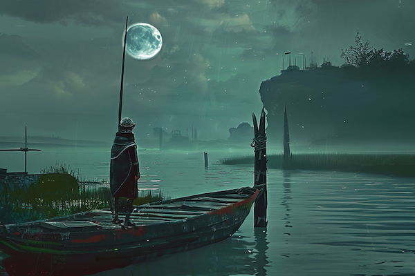 wolkennacht in Amsterdam